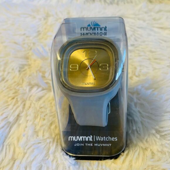 Muvmnt watches Gray Tyson discontinued silicone - Picture 1 of 2